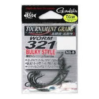 GAMAKATSU Worm 321 Bulky Style #3/0 (6pcs)