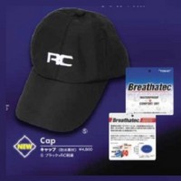 RODIO CRAFT Cap [WaterProof Material] Black x RC Embroidery