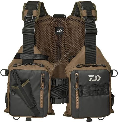 DAIWA DF-6425 Light Float Game Vest [Brown Khaki] Free