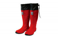 JACKALL PACKABLE BOOTS RED L 2626.5