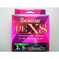 KUREHA Seaguar PE X8 [10m x 5colors] 300m #2 (35lb)