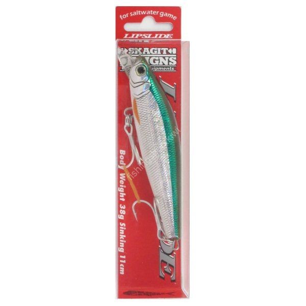 SKAGIT DESIGNS Lipslide Silver-stripe round herring