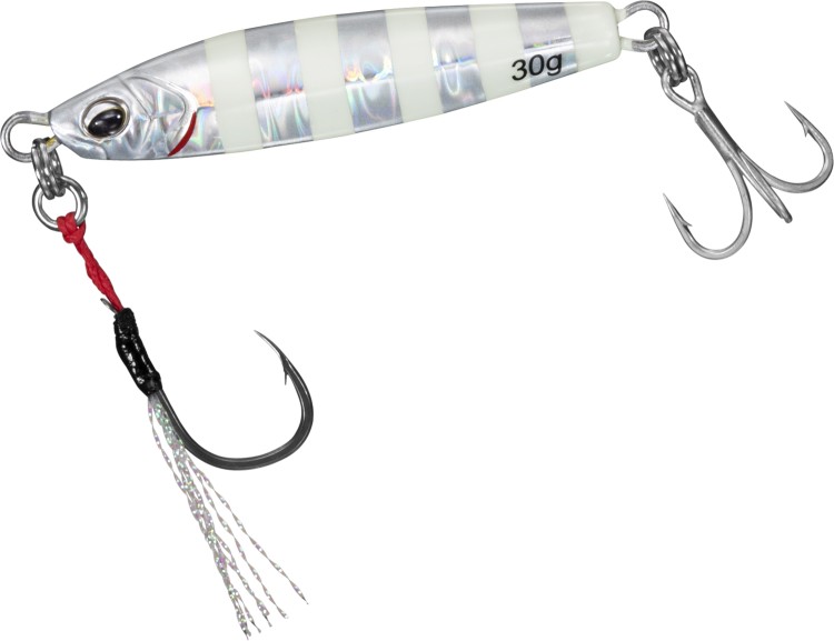 DAIWA Samurai Jig R SB 30g #Zebra Glow