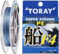 TORAY Super Strong PE Fune F4 [10m x 5color] 150m #1 (5kg)