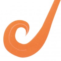HAYABUSA SE132 Free Slide Custom Silicone Necktie Twin Curly #01 Chart Orange