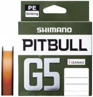 SHIMANO LD-M41U Pitbull G5 [Hi Biz Orange] 100m #2 (30.6lb)