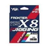 YGK PE Line Frontier WX8 Braid Cord Jigging Line 200 m 20Lb #1.2