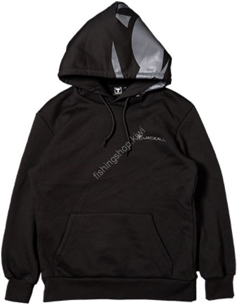 JACKALL Big Logo Hoodie XXL #Black