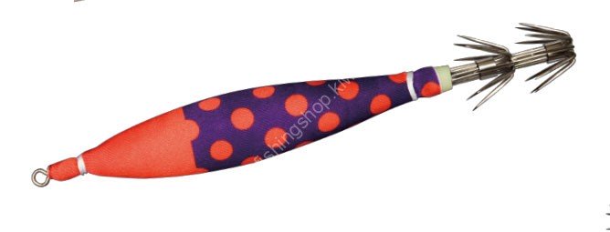 TSURIKEN IKA SUKITTE #4 #19 LUMINOUS RED PURPLE POLKA DOTS
