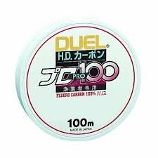 DUEL H.D. Carbon Pro 100 S [Clear] 100m #2.5 (10lb)