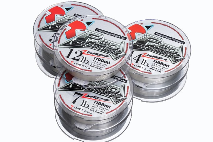 JACKALL Red Spool [Clear] 100m #4 (16lb)