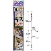 SASAME Kisu Hunter K-106 [Red] 3 Hook 7-1 (2pcs)