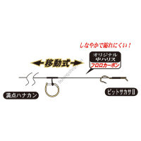 GAMAKATSU Manten Perfect Hanakan Mounting Device TG-921P 6-0.8