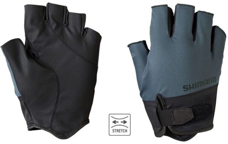 SHIMANO GL-009V Basic Gloves 5 (Charcoal) 2XL