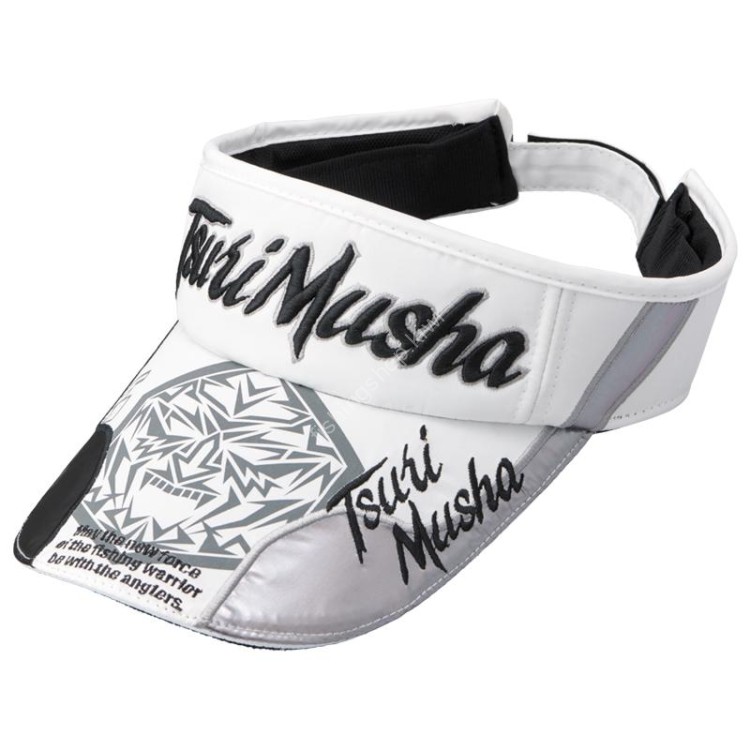 TSURI MUSHA C025 TM Visor [White] Free