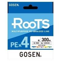 GOSEN RooTS PE x4 [10m x 5colors] 300m #0.5 (10lb)