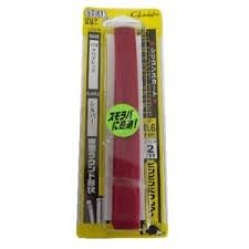 GAMAKATSU Silicon Skirt 0.6mm Clear Red / Silver