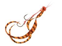 KAIYU Necktie WG Short Curly Unit #IS Orange Kaiyu Zebra Gold