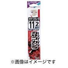 SASAME Kasago Gomoku D-521 [Gold] 2 Hook 11-2 (2pcs)