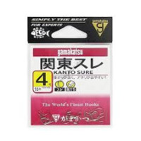 GAMAKATSU Kanto Sure Rose [Brown] #4 (18pcs)