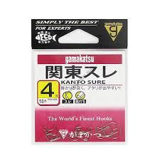 GAMAKATSU Kanto Sure Rose [Brown] #4 (18pcs)