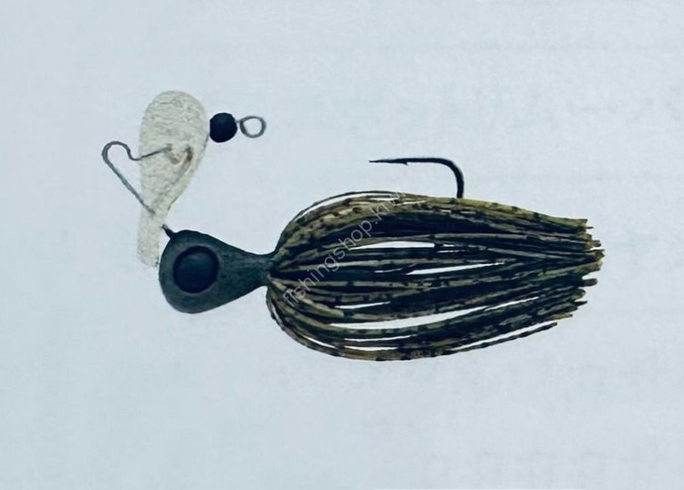 KEITECH Rumblade Jig 5/8oz #101 Green Pumpkin Pepper