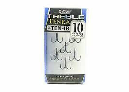 SASAME Treble Tenka Serie1 TEN-1B [Black] #10 (6pcs)