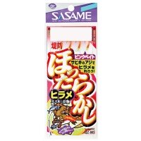 SASAME Hottarakashi Hirame Sabiki Pink Bait Z-003 4 Hooks M #4