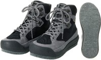 DAIWA WS-2502C Wading Shoes [Felt Spikes] (Gray) 24.0