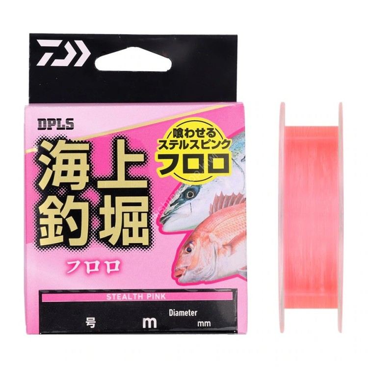 DAIWA Kaijo Tsuribori Fluoro [Stealth Pink] 60m #4