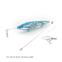 LITTLE JACK Panicking Survivor 28g #01 Blue Bait Silver Lame