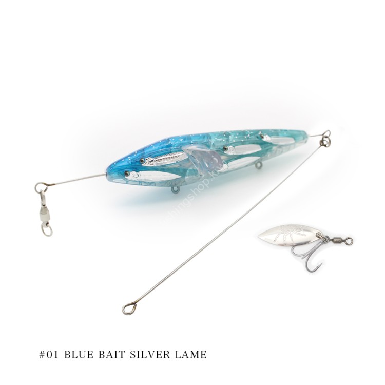 LITTLE JACK Panicking Survivor 28g #01 Blue Bait Silver Lame