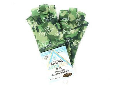 Evergreen EG UV Cut Gloves L Green Camouflage