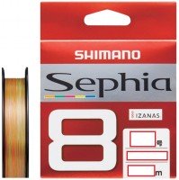SHIMANO LD-E51S Sephia 8 [10m x 5colors] 150m #0.8 (18.3lb)