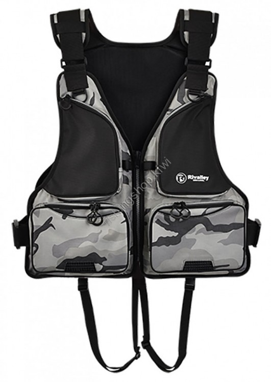 Rbb SOSHIN 6424 RL MULTIFLOATING VEST II GREY CAMO