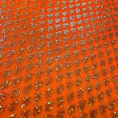 MATSUOKA SPECIAL Silicone Sheet 0.65mm #Orange Gold Lame