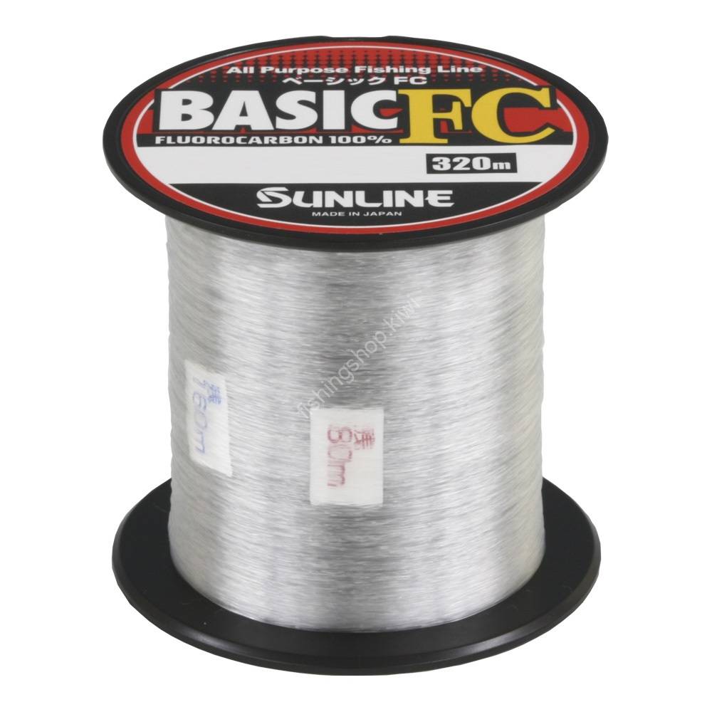 SUNLINE Basic FC [Clear] 320m #1.75 (7lbs) Fishing lines buy at