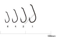 GAMAKATSU Ocutobasu Ring Eye [Brown] #4 (11pcs)