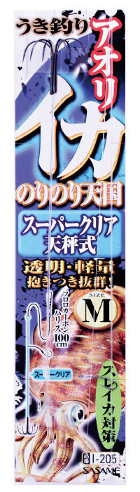 SASAME Ika NoriNori Tengoku Super Clear Tenbin Shiki I-205 M
