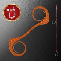 MATSUOKA SPECIAL Alpha 120mm with Hooks #Orange Gold Lame