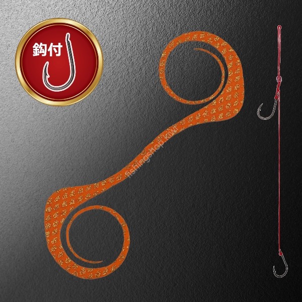 MATSUOKA SPECIAL Alpha 120mm with Hooks #Orange Gold Lame