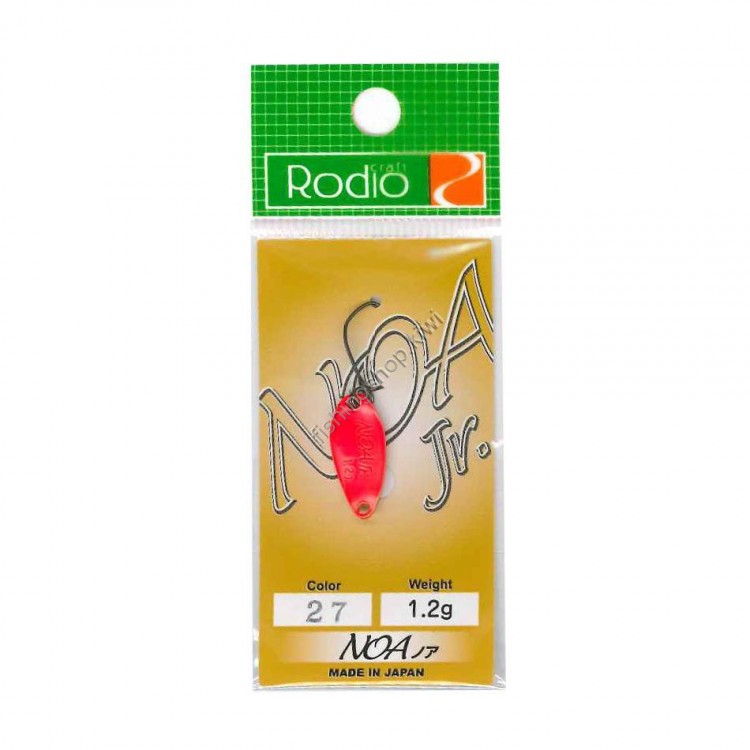 RODIO CRAFT Noa Jr 1.2g #27 Fluorescent Red / Gold