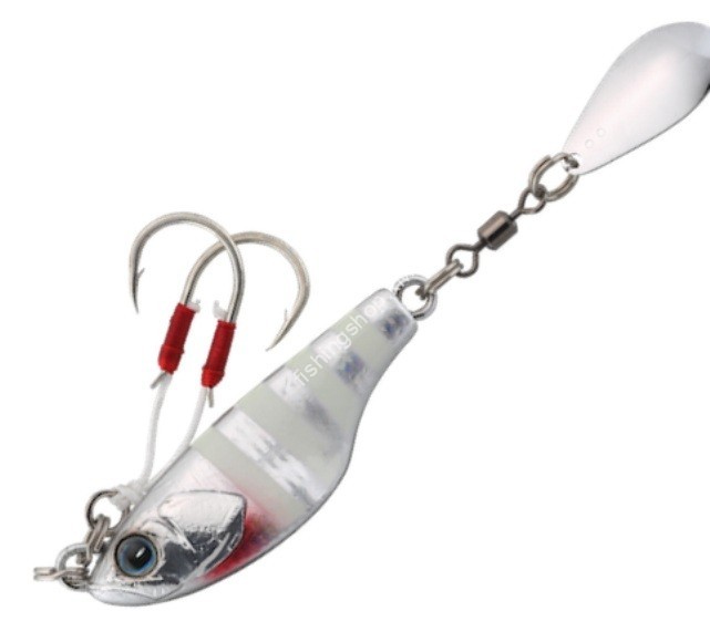 JACKALL BamBluz Bite Beans TG 30g #G-0437 Silver Glow Stripe