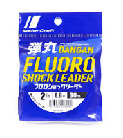 MAJOR CRAFT Dangan Fluoro Shock Leader 30 m 2 Lb #0.6