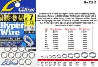 OWNER No.72812 (P-12) Split Ring Hyper Wire #11