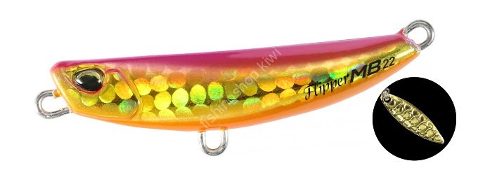 DUO Beach Walker Flipper 49mm MB22 #GQA0242 Pink Gold OB