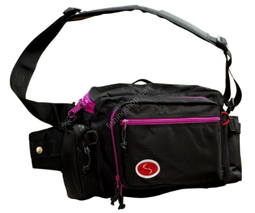 LSD Hip Bag Tuned Black Purple ZIPPER