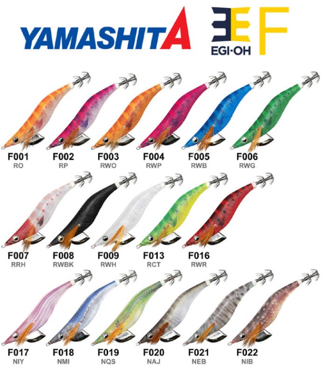 YAMASHITA 630-510 Egi-Oh F 2.5 #F008 RWBK