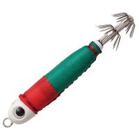 VALLEY HILL SSMTL20-17 Squid Seeker Metal'n Light No. 20 # 17 GL / Red / Green