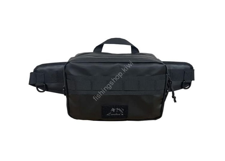 バッグ syuman Fisherman body bag Col:Black JAGER | Ripstop Nylon Zip Utility Tote Bag